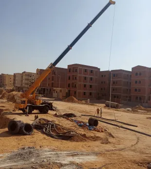 مشروع محطه رفع صرف صحى رقم ٢ التوسعات الشمالية 6 أكتوبر و خط طرد ١٤٠٠ مم